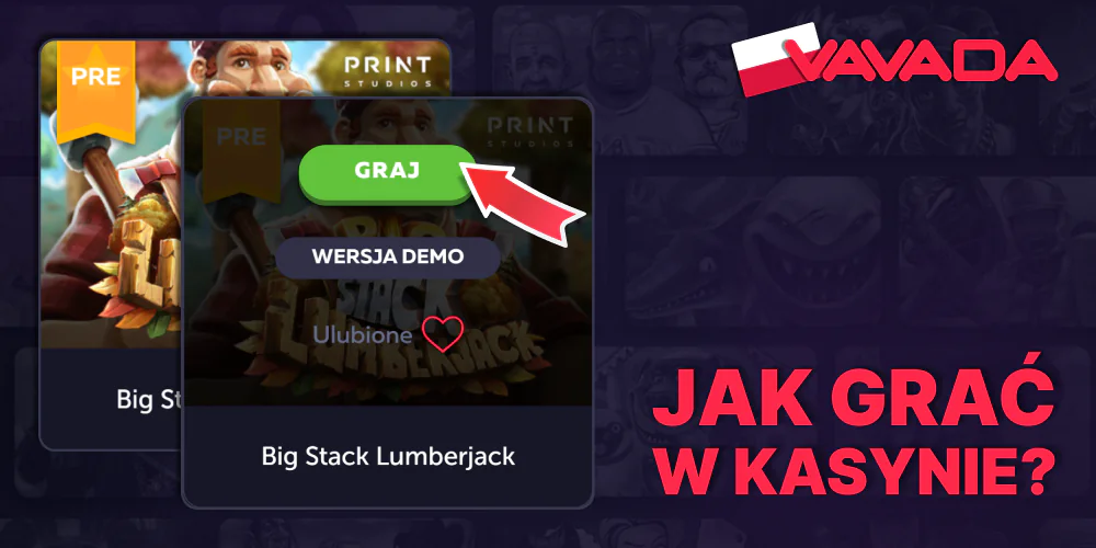 Jak grać w kasynie Vavada w Polsce
