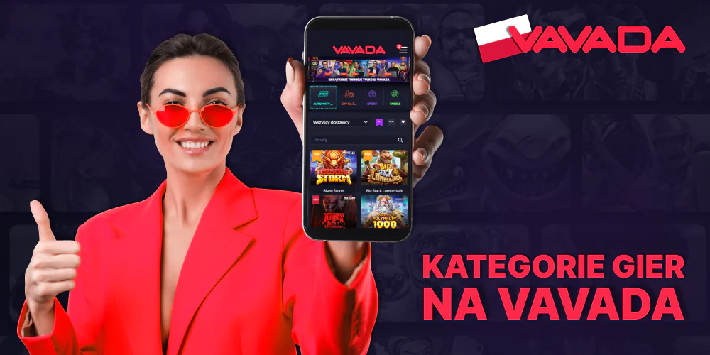 Sekcja gier na Vavada